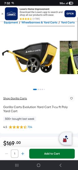 Gorilla Wheel Barrel