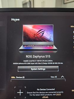Asus Rog Zephyrus S15
