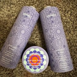 Amika bust your brass shampoo & conditioner set