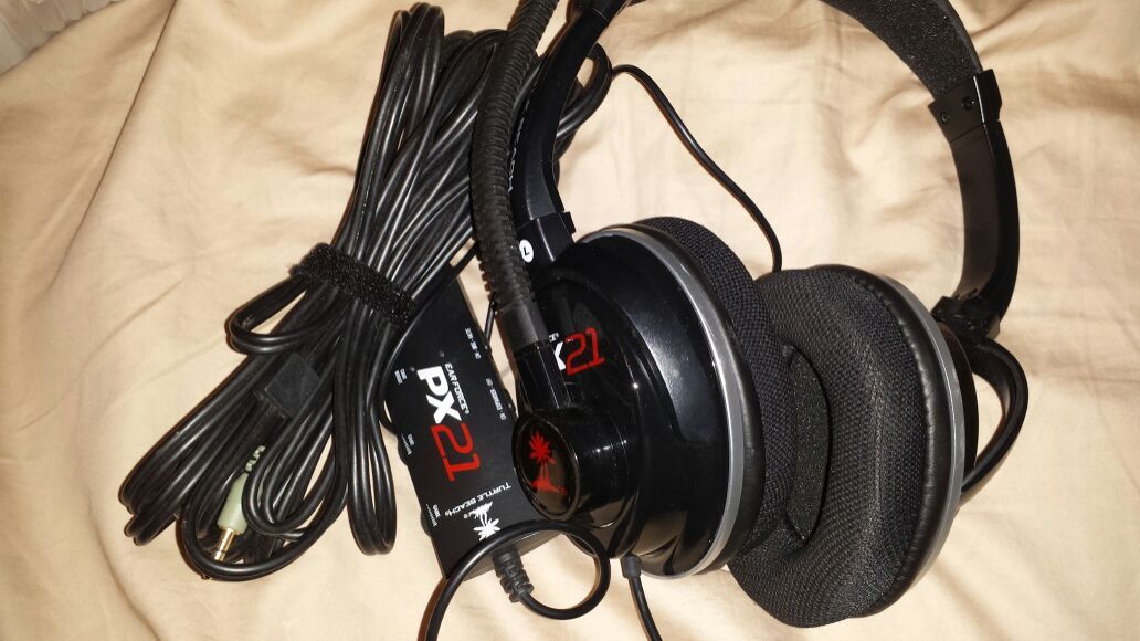 Turtle Beach Px21 ear force xbox gaming headset