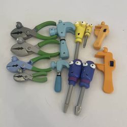 12 Disney’s HANDY MANNY Toolbox Replacements Tool Lot Various Sizes