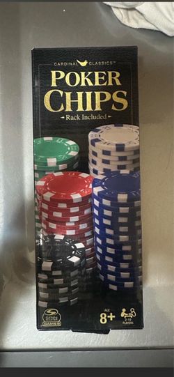 Cardinal Classics Poker Chips Set with Rack
