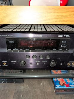 2 Kenwood speakers, 2 infinity tower speakers, and Yamaha sound receiver