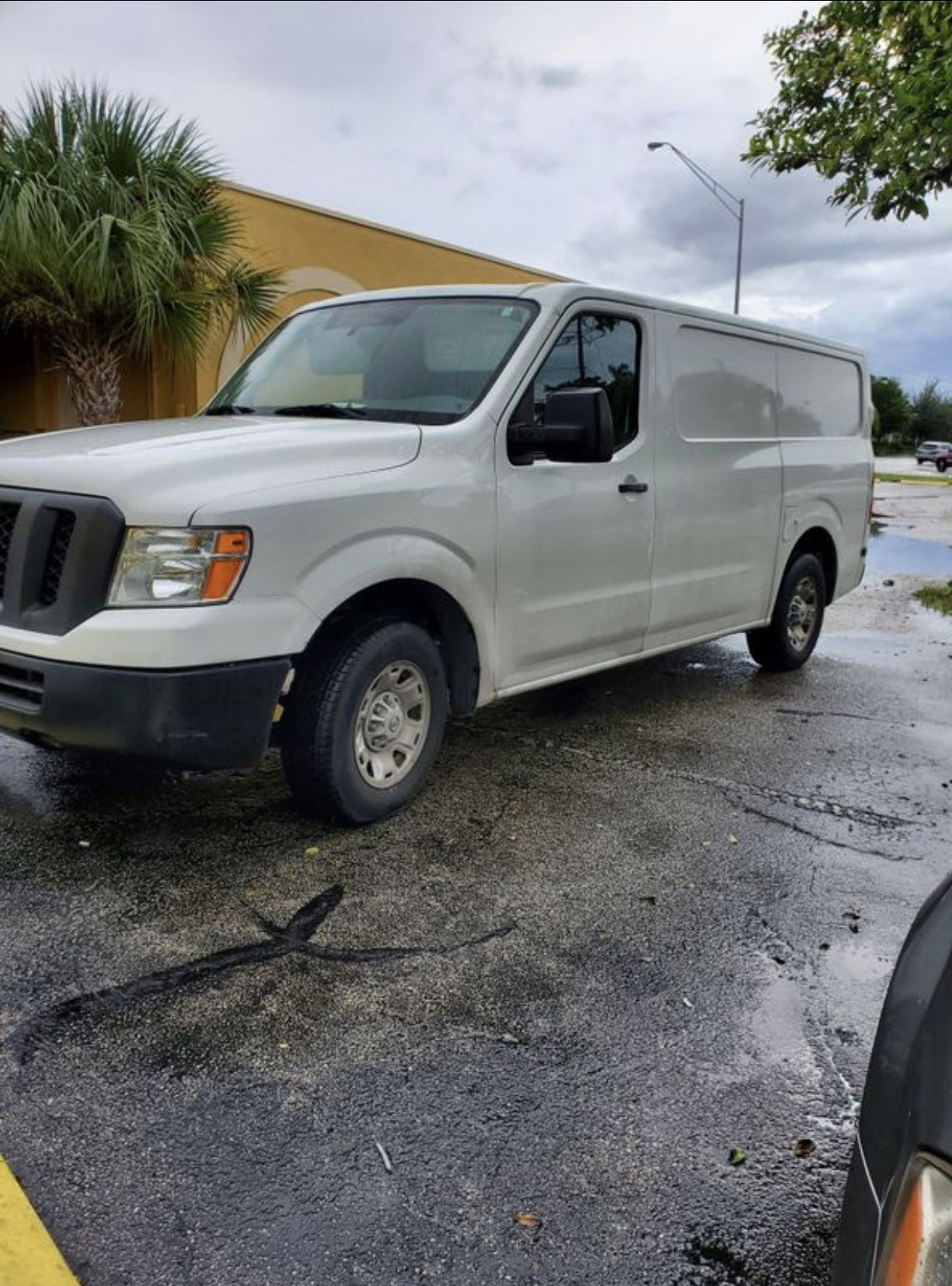 Car wash van