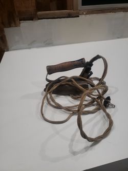 First Electric Flat Iron