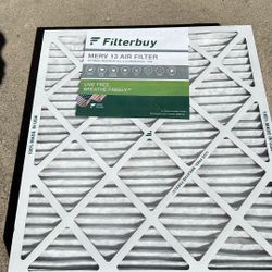 Filterbuy 20” X 23” X 1” Furnace Filter - 4 Pack $25