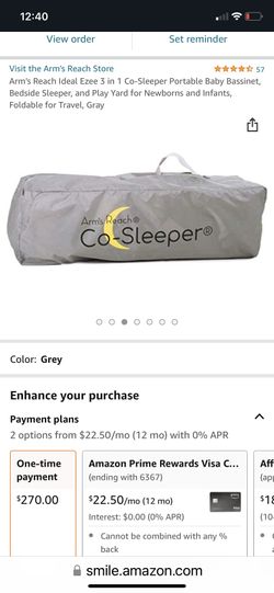 Arms Reach Co Sleeper
