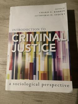 Introduction to criminal justice sociogical perspective