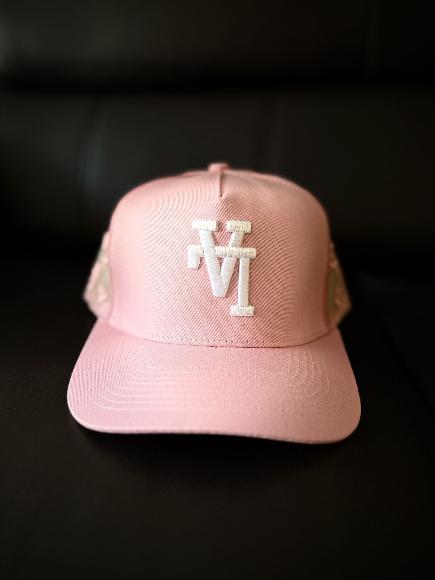 Kill The Hype “monogram pink trucker” Snapback Hat KTHLA