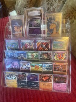 Pokémon Card Collection with CGC Graded Espeon, $70 cash takes everything, price is firm!