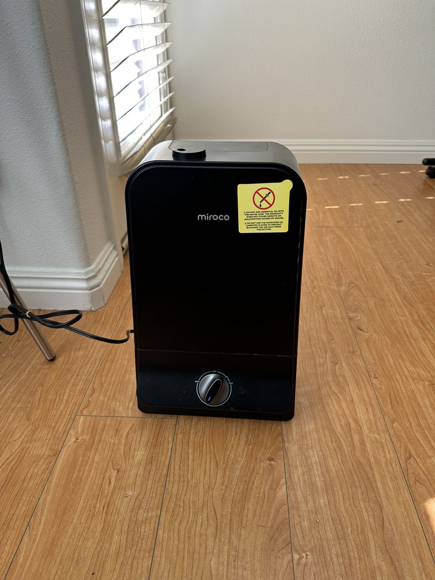 Miroco 6-liter humidifier