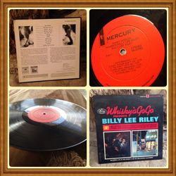 Whiskey A Go Go Presents Billy Lee Riley Live 33 LP Mercury Records
