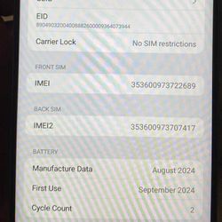 Iphone 16 Plus Pro (like New)