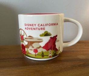 Starbucks You Are Here Mug Disney California Adventure Edition