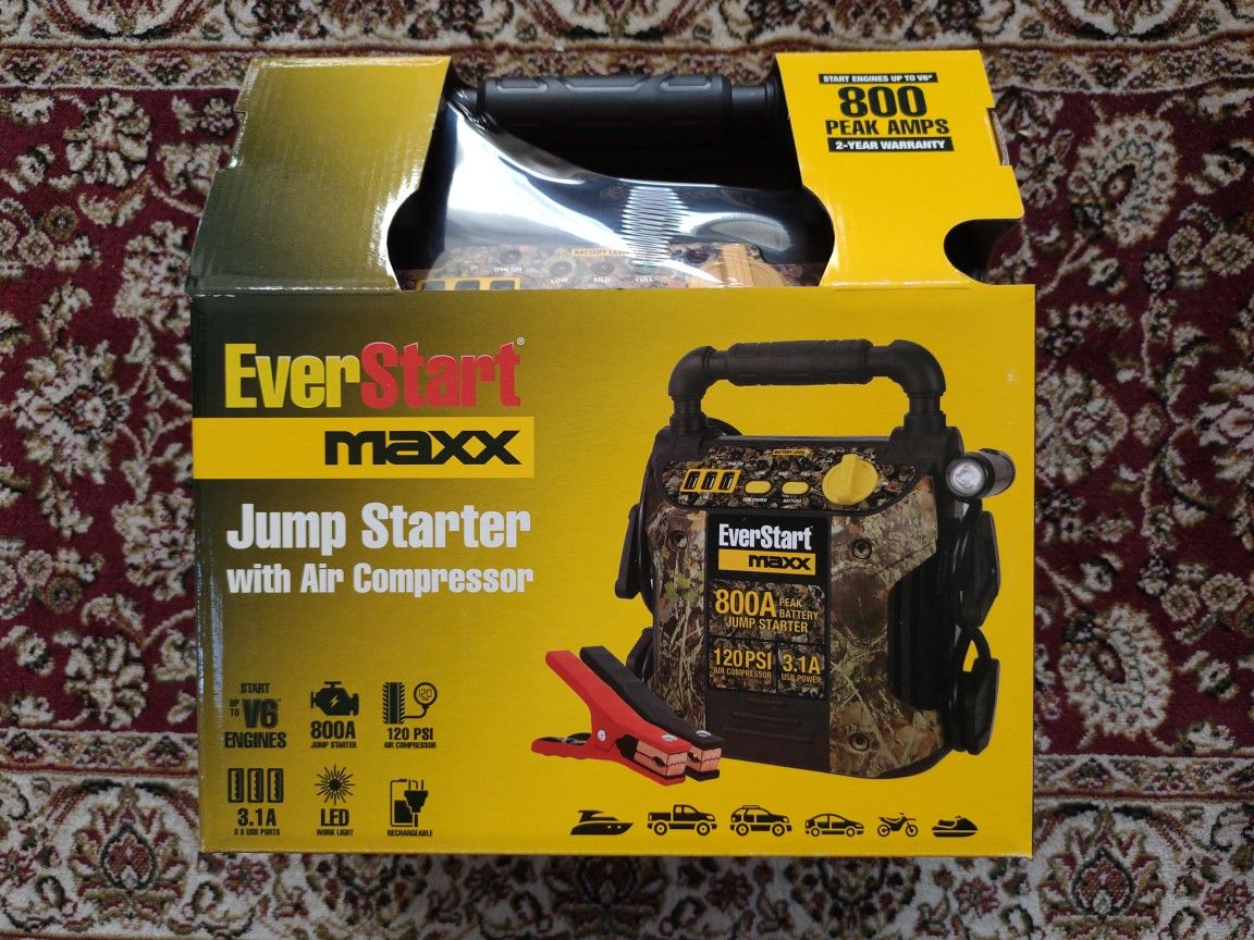 Jumpstart With Air Compressor