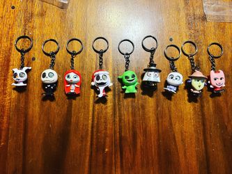 The Nightmare Before Christmas Keychains