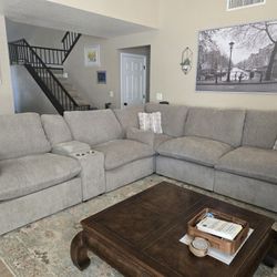 Kennedy Mocha Power Reclining Sectional