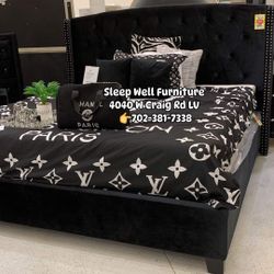 ✨️ Queen, King, Cal King Bed Frames Furniture Sectional, Dining Table 