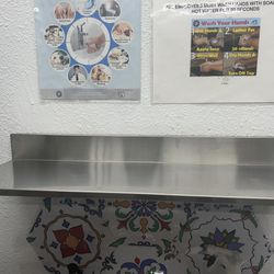 IKEA Stainless steel Shelves