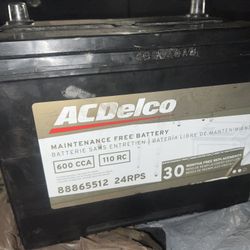 ACDelco Standard - Battery Group Size 24 600 CCA 110 Minute RC