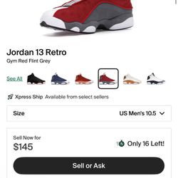 Jordan 13 Retro Gym Red