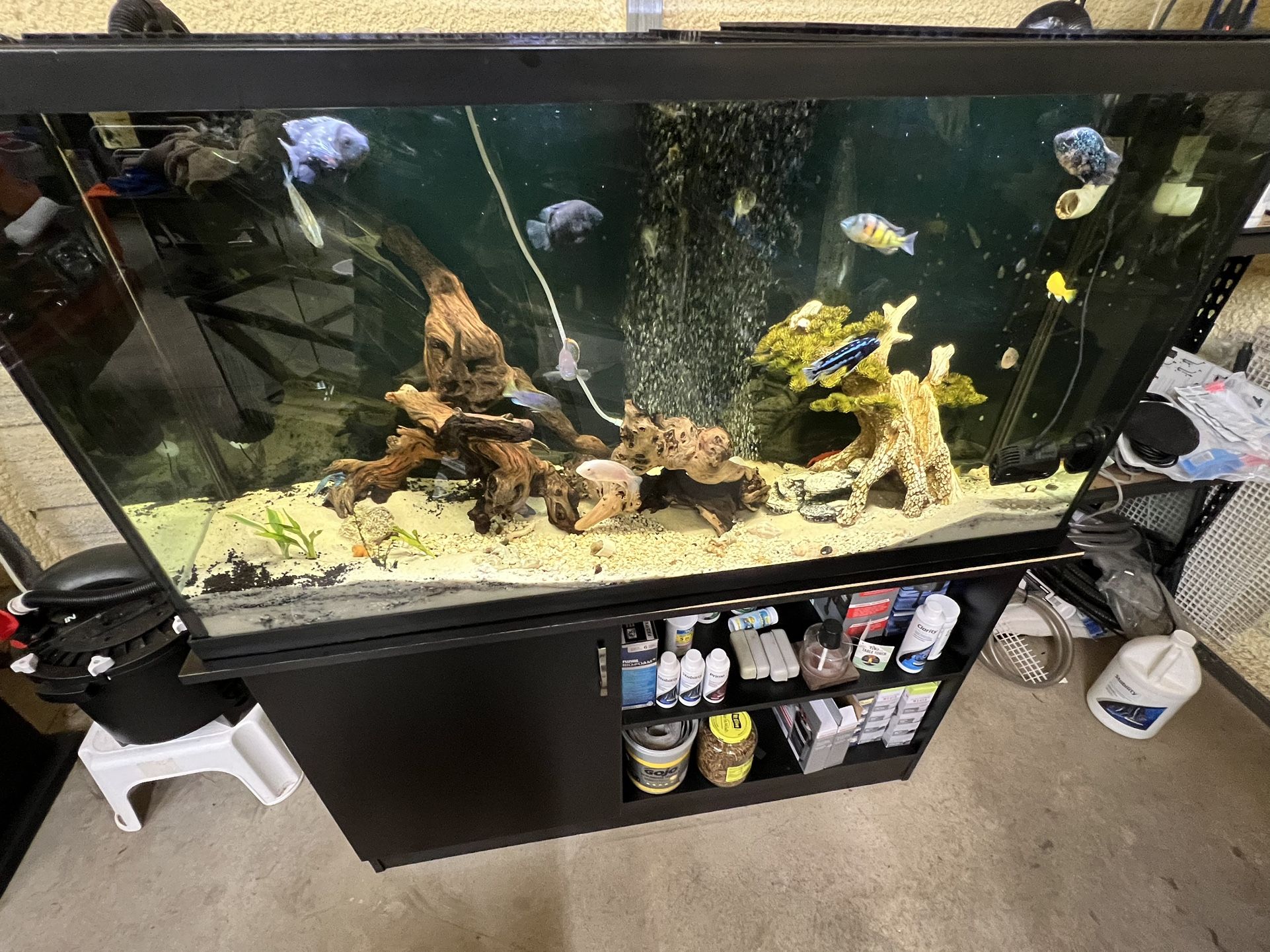 New 125 Gallon Fish Tank And Stand Will Deliver Free