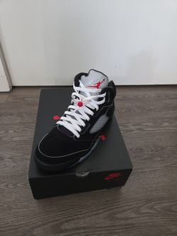 Jordan 5s black metallic