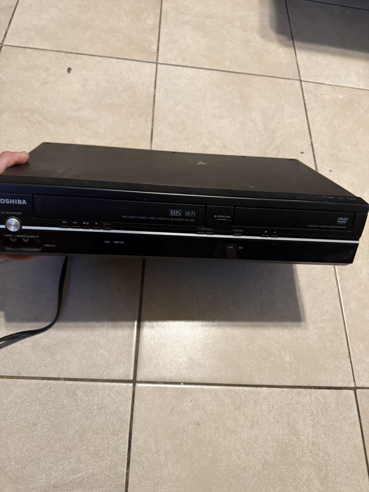 Vhs Dvd Player