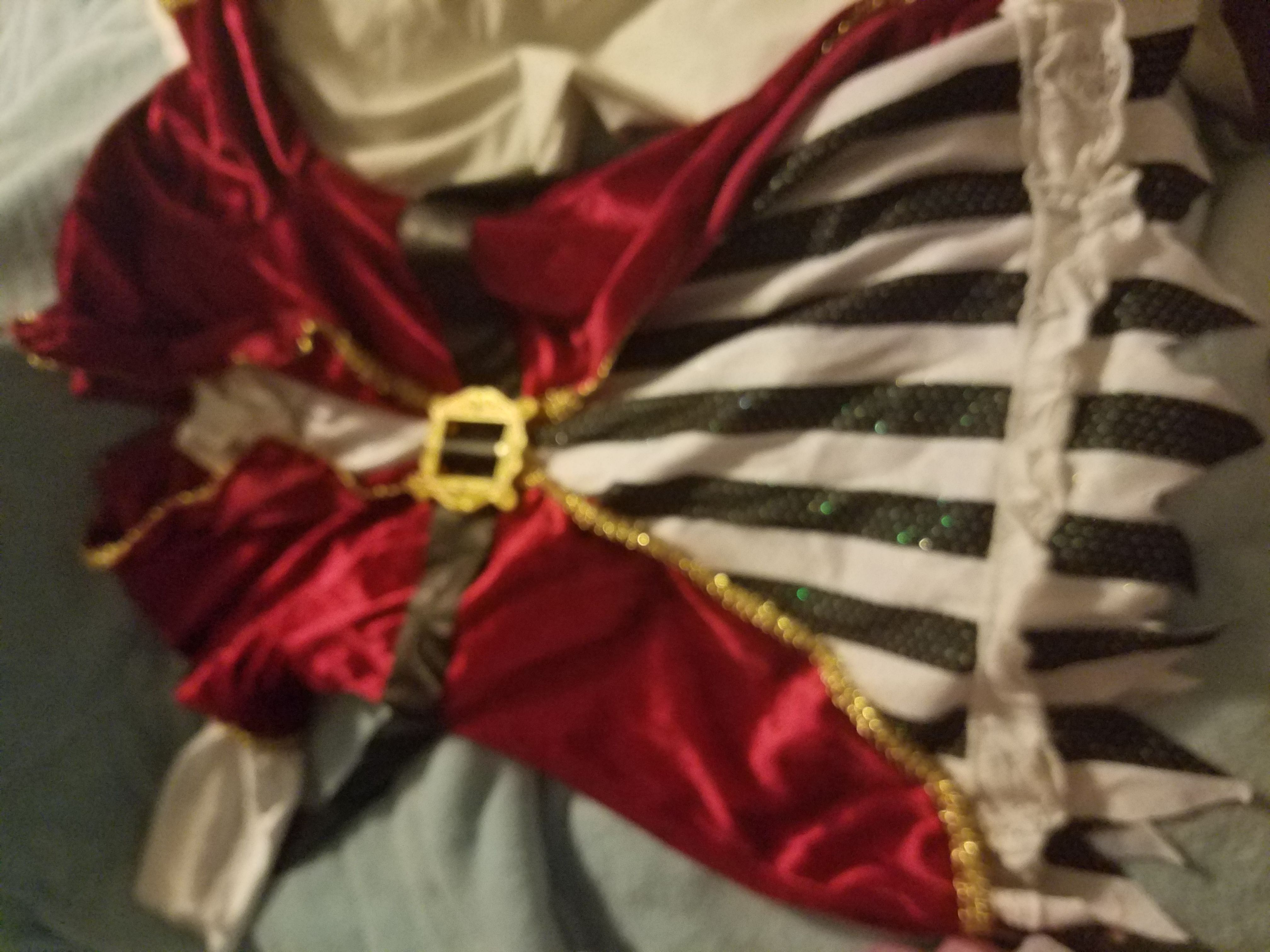 Pirate girl- costume Sz 7-8