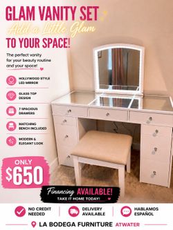 White Vanity