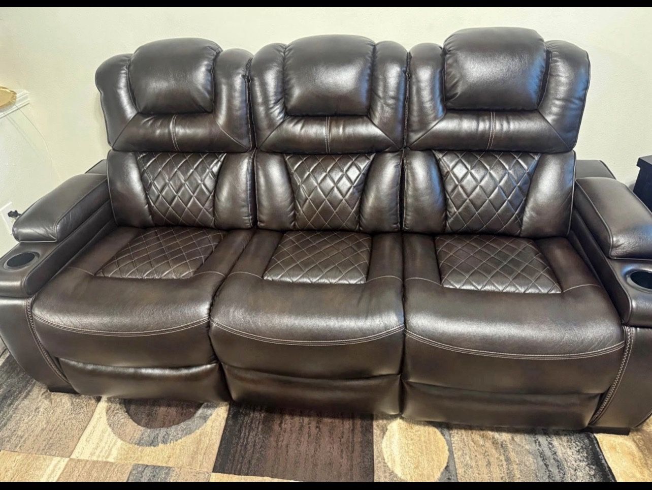 Leather Couch And Loveseat Set