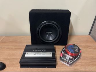 Kenwood audio system 10”