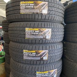 245/70R16 Marca Blackhawk Nuevas Y Garantizadas Las 4