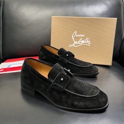 Christian Louboutin Men’s Leather Shoes With Box 2026 New 