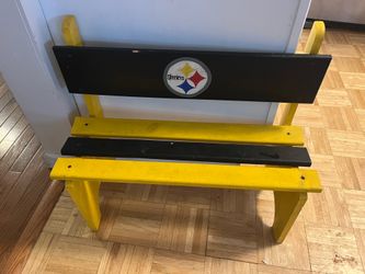 Children’s Steelers bench