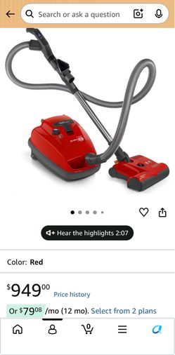 K3 Sebo Vacuum (Nearly New)