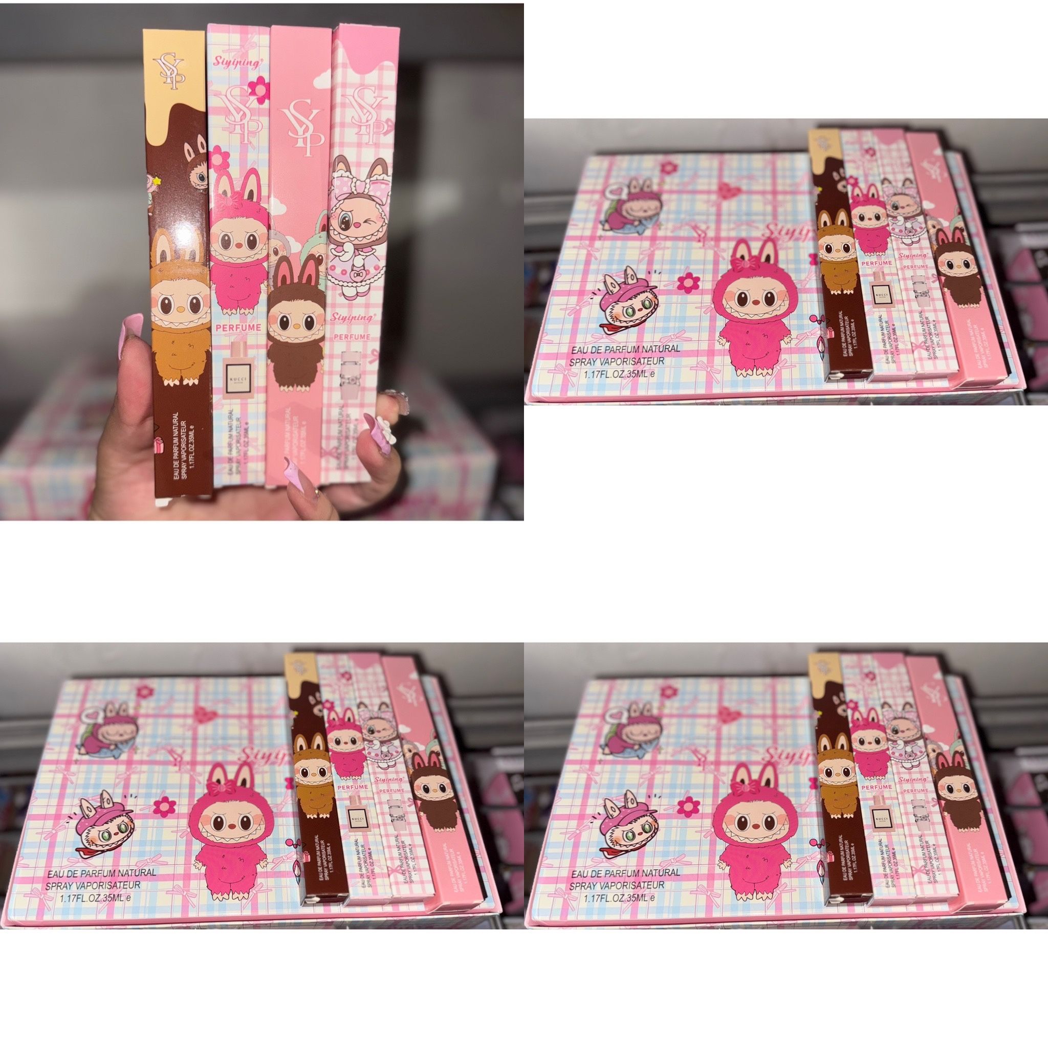 Labubu Perfume Set Of 4