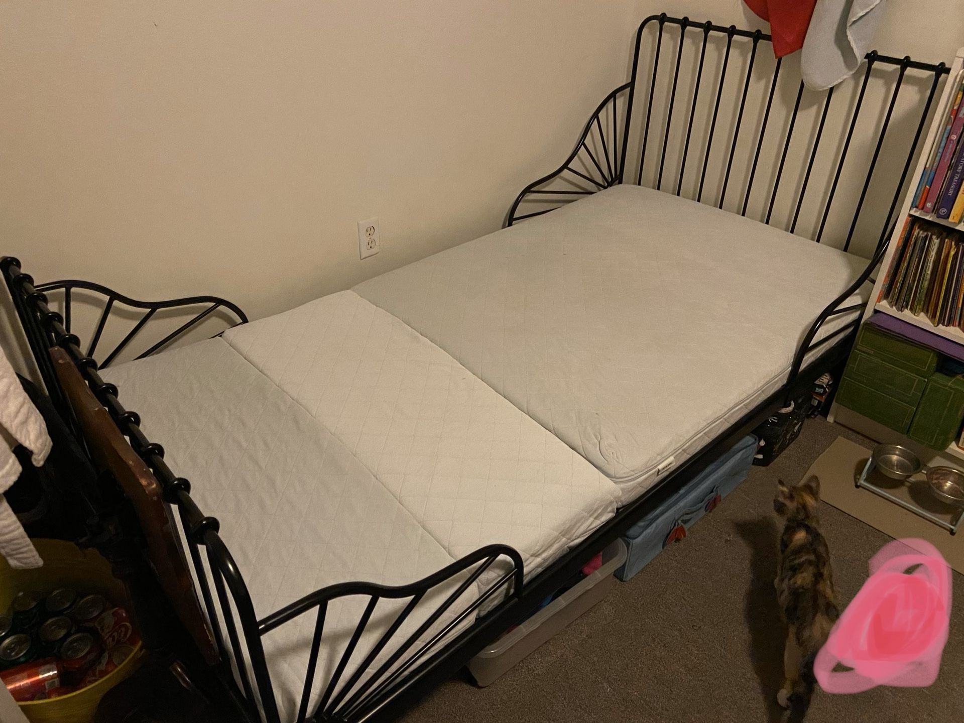 IKEA Toddler-Twin bed with Mattress