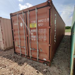 40ft x 8ft Wind & Water Tight Shipping Containers For Sale