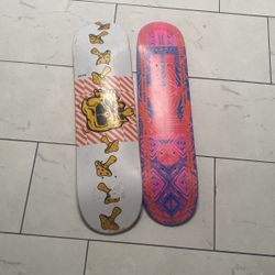 Two Skate Decks