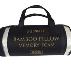 Dahdoul Bamboo Memory Foam Queen Pillow