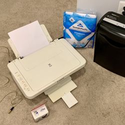Home Office Package (Shredder, printer/Scanner)  - Moving Sale (New & Lightly Used)