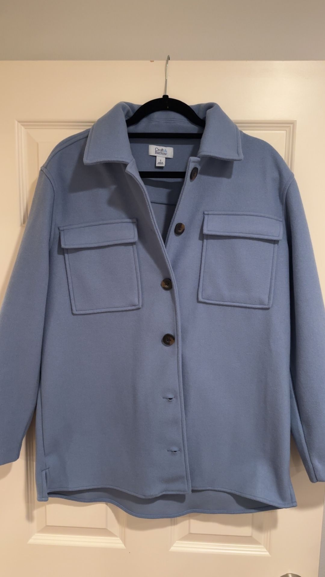Blue Fleece Jacket Small