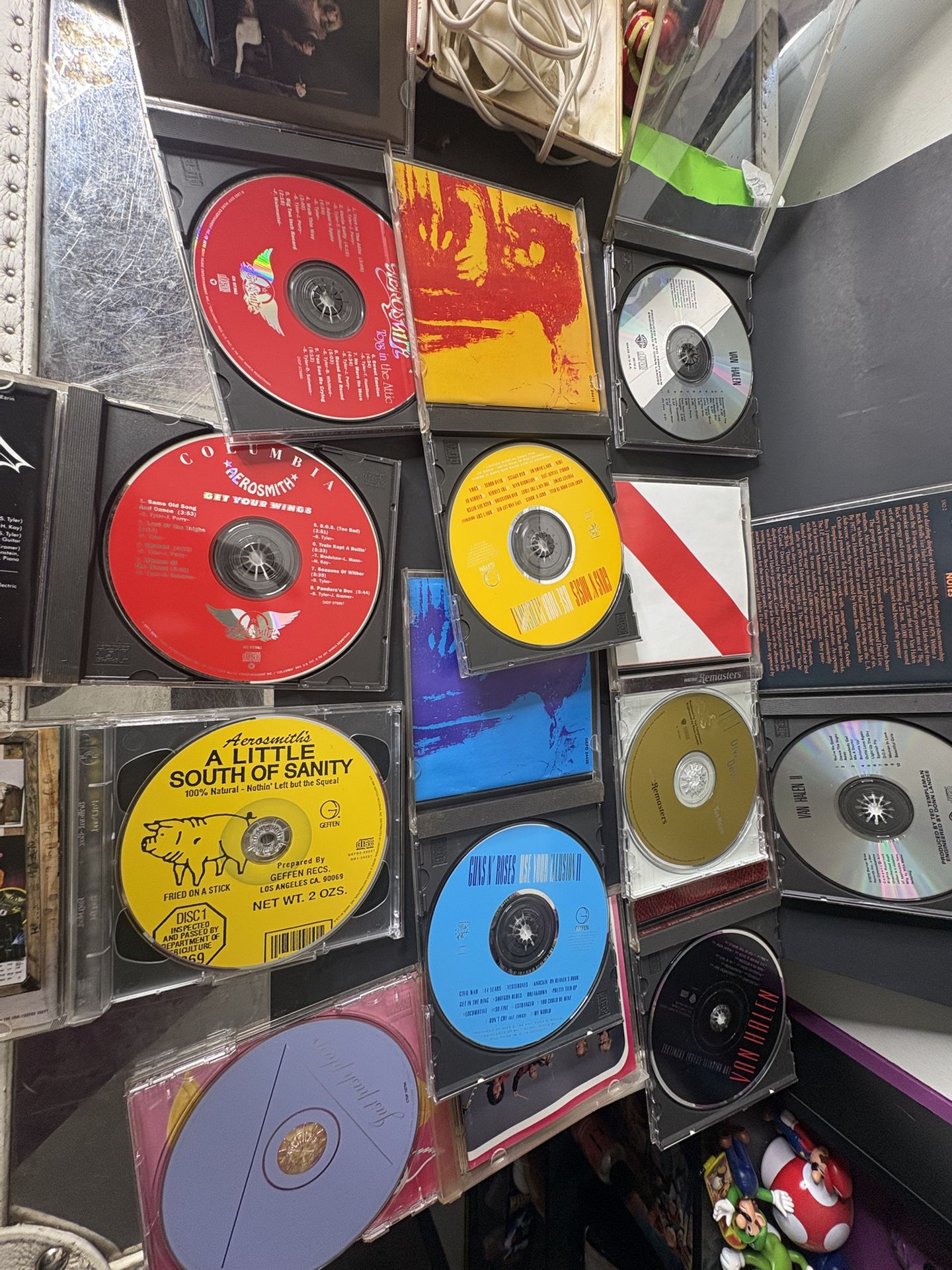 10 vintage Rock CD’s - Lot - mint condition