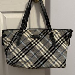 Burberry blue label tote Bag