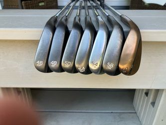 Titleist SM10 wedges … 46 through 60 degrees… awesome shape!