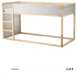 Twin Size Bed Frame (Mattress Not Included)