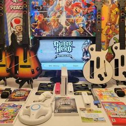 Guitar Hero Metallica Smash Hits Wireless Nintendo Wii Video Game

