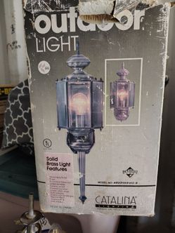 Catalina Lighting Solid Brass Outdoor Light