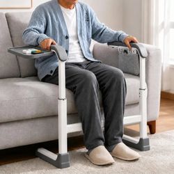 Couch Stand Assist, Max 300lb, Adjustable Height and Width Sit to Stand Assist Rail